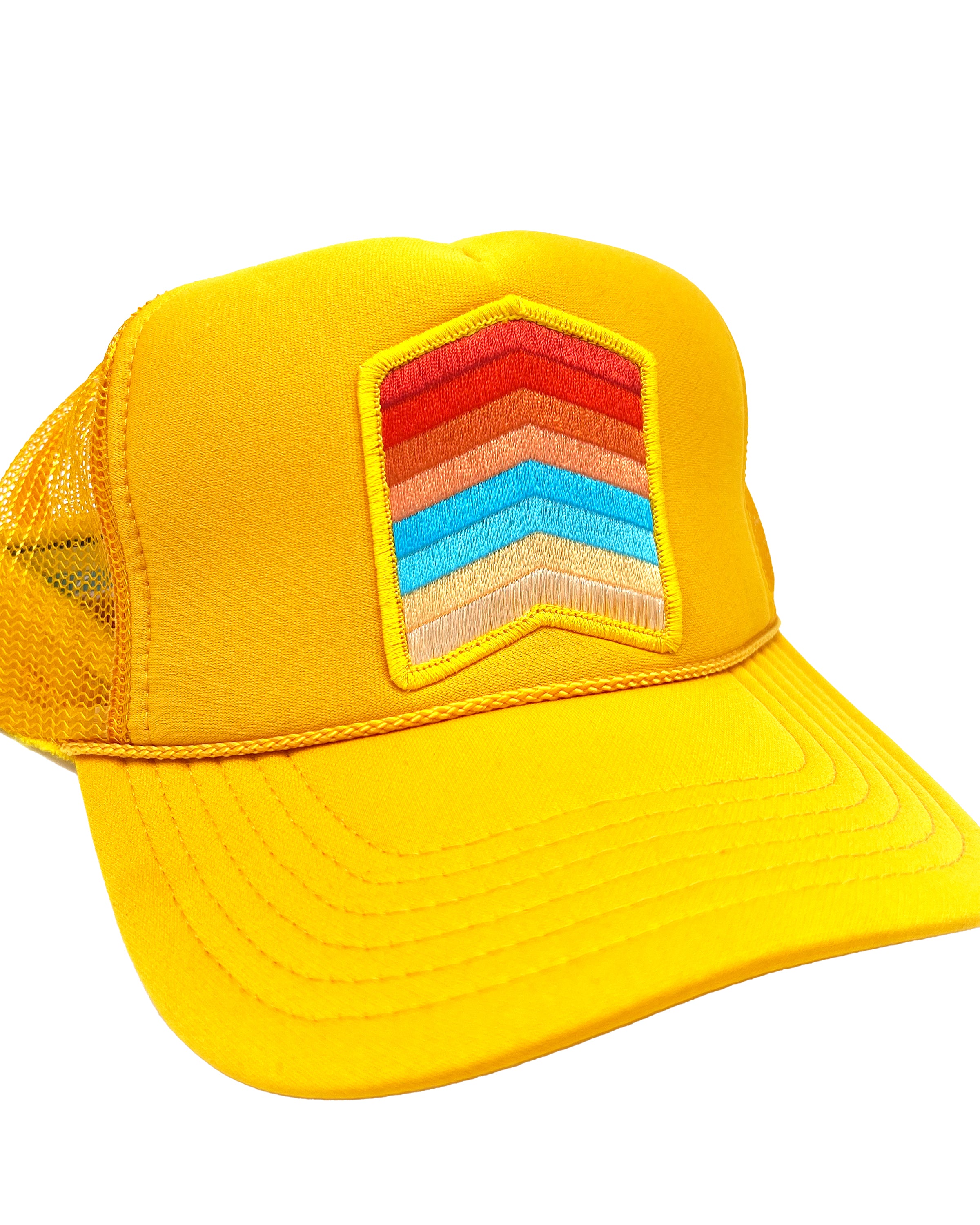 Sunset Chevron Trucker Hat